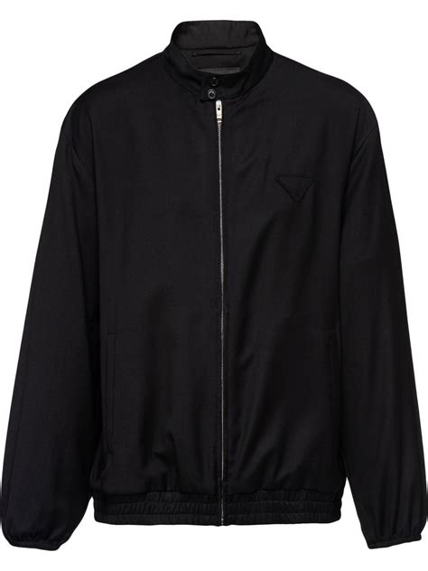 prada quarter zip|Prada zip up jacket.